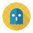 پیش‌نمایش فایل ghost-142 از پک هالووین – سبک فلت دایره‌ای سایه‌دار