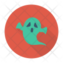 پیش‌نمایش فایل ghost-143 از پک هالووین – سبک فلت دایره‌ای سایه‌دار