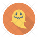 پیش‌نمایش فایل ghost-145 از پک هالووین – سبک فلت دایره‌ای سایه‌دار