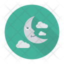 پیش‌نمایش فایل moon-533 از پک هالووین – سبک فلت دایره‌ای سایه‌دار