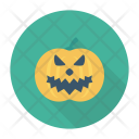 پیش‌نمایش فایل pumpkin-256 از پک هالووین – سبک فلت دایره‌ای سایه‌دار