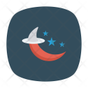 پیش‌نمایش فایل moon-534 از پک هالووین – سبک فلت دایره‌ای گوشه‌گرد