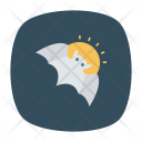 پیش‌نمایش فایل bat-139 از پک هالووین – سبک فلت دایره‌ای گوشه‌گرد