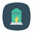 پیش‌نمایش فایل cemetery-coffin از پک هالووین – سبک فلت دایره‌ای گوشه‌گرد