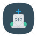 پیش‌نمایش فایل gravestone-18 از پک هالووین – سبک فلت دایره‌ای گوشه‌گرد