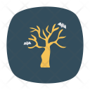 پیش‌نمایش فایل haunted-tree-11 از پک هالووین – سبک فلت دایره‌ای گوشه‌گرد