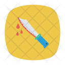 پیش‌نمایش فایل knife-357 از پک هالووین – سبک فلت دایره‌ای گوشه‌گرد