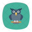 پیش‌نمایش فایل owl-127 از پک هالووین – سبک فلت دایره‌ای گوشه‌گرد