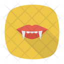 پیش‌نمایش فایل fangs-19 از پک Halloween Flat Circle + Rounded + Shadow 