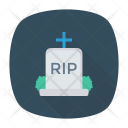 پیش‌نمایش فایل grave-99 از پک Halloween Flat Circle + Rounded + Shadow 