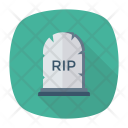 پیش‌نمایش فایل gravestone-20 از پک Halloween Flat Circle + Rounded + Shadow 