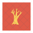 پیش‌نمایش فایل haunted-tree-18 از پک Halloween Flat Circle + Rounded + Shadow 