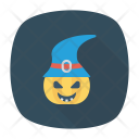 پیش‌نمایش فایل pumpkin-265 از پک Halloween Flat Circle + Rounded + Shadow 