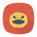 پیش‌نمایش فایل pumpkin-267 از پک Halloween Flat Circle + Rounded + Shadow 