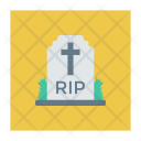 پیش‌نمایش فایل gravestone-21 از پک هالووین – سبک فلت مربعی