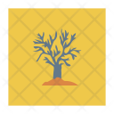 پیش‌نمایش فایل haunted-tree-19 از پک هالووین – سبک فلت مربعی