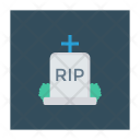 پیش‌نمایش فایل gravestone-23 از پک هالووین – سبک فلت مربعی