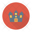 پیش‌نمایش فایل haunted-building-21 از پک Halloween Flat Circle 