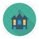 پیش‌نمایش فایل haunted-building-22 از پک Halloween Flat Circle 