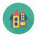 پیش‌نمایش فایل haunted-home-7 از پک Halloween Flat Circle 