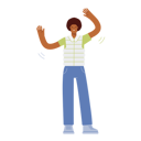 پیش‌نمایش فایل man-waving-hands-9787458 از پک شخصیت‌های سرگرم‌کننده