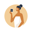 پیش‌نمایش فایل beautiful-woman-and-facial-skin-care-9843497 از پک مراقبت از پوست