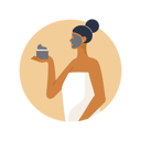 پیش‌نمایش فایل beautiful-woman-applying-face-cream-9843495 از پک مراقبت از پوست