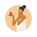 پیش‌نمایش فایل beautiful-woman-applying-face-cream-9843498 از پک مراقبت از پوست