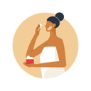 پیش‌نمایش فایل beautiful-woman-using-face-cream-9843494 از پک مراقبت از پوست