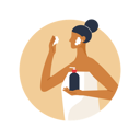 پیش‌نمایش فایل beautiful-woman-using-facewash-9843500 از پک مراقبت از پوست