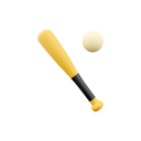پیش‌نمایش فایل baseball-bat-and-ball-7033380 از پک متفرقه