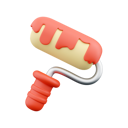 پیش‌نمایش فایل paint-roller-5779548 از پک متفرقه