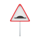 پیش‌نمایش فایل speed-bumps-sign-7470855 از پک علامت جاده