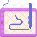 پیش‌نمایش فایل drawing-tablet-11623035 از پک مجموعه آیکون طراحی
