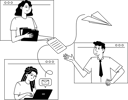 پیش‌نمایش فایل a-group-of-employees-in-a-working-team-10538965 از پک زندگی اداری
