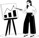 پیش‌نمایش فایل young-female-employee-makes-presentation-about-companys-success-10538949 از پک زندگی اداری