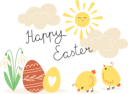 پیش‌نمایش فایل chick-and-painted-eggs-10829546 از پک عید پاک مبارک