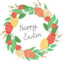 پیش‌نمایش فایل easter-eggs-and-colorful-flowers-10829548 از پک عید پاک مبارک