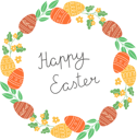 پیش‌نمایش فایل easter-eggs-and-colorful-flowers-10829552 از پک عید پاک مبارک
