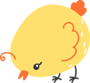 پیش‌نمایش فایل baby-chick-pecking-at-seed-10829700 از پک عید پاک مبارک - جوجه‌ها