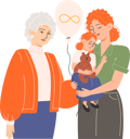 پیش‌نمایش فایل a-grandmother-and-a-young-mother-holding-a-daughter-in-her-arms-and-a-balloon-with-a-golden-infinity-symbol-for-autism-awareness-day-11005936 از پک روز آگاهی از اوتیسم