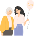 پیش‌نمایش فایل an-elderly-woman-and-a-young-woman-are-hugging-and-holding-a-balloon-with-a-golden-infinity-symbol-for-autism-awareness-day-11005932 از پک روز آگاهی از اوتیسم