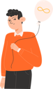 پیش‌نمایش فایل man-holds-a-balloon-with-a-golden-infinity-symbol-for-autism-awareness-day-11005923 از پک روز آگاهی از اوتیسم