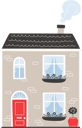 پیش‌نمایش فایل a-english-house-with-a-red-door-11037748 از پک ساختمان‌ها در چهار فصل