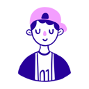 پیش‌نمایش فایل boy-wearing-cap-11478435 از پک آواتار شخصیت نسل زد مد روز