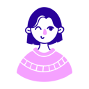پیش‌نمایش فایل girl-blinking-eyes-11478438 از پک آواتار شخصیت نسل زد مد روز