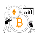 پیش‌نمایش فایل cryptocurrency-teamwork-collaboration-in-finance-12336698 از پک کار تیمی