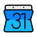 پیش‌نمایش فایل calender-5 از پک مجموعه گوگل