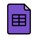 پیش‌نمایش فایل sheet-2 از پک مجموعه گوگل