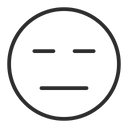 پیش‌نمایش فایل expressionless-face-1645108 از پک شکلک‌ها